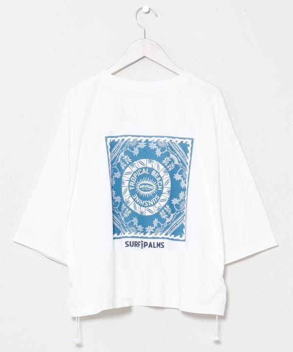 T-Shirt Potongan Cepat Kering SURF＆Palms oleh Kahiko - Ametsuchi
