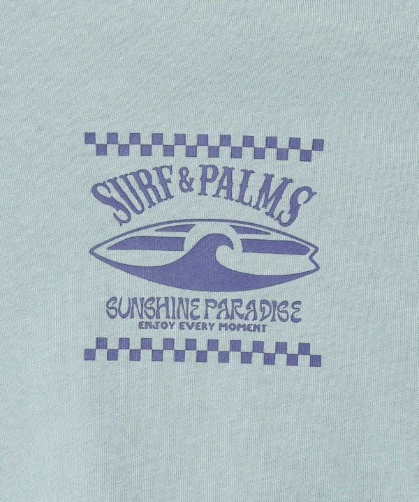 SURF＆Palms Quick Dry Men T-Shirt by Kahiko - Ametsuchi