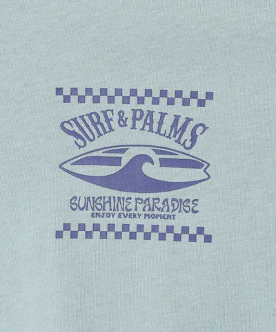 SURF＆Palms Quick Dry Men T-Shirt by Kahiko - Ametsuchi