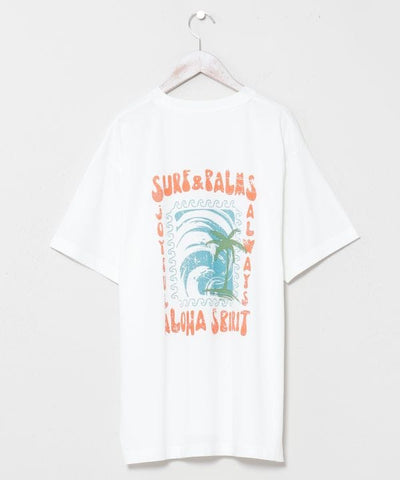 SURF＆Palms Quick Dry Men T-Shirt by Kahiko - Ametsuchi