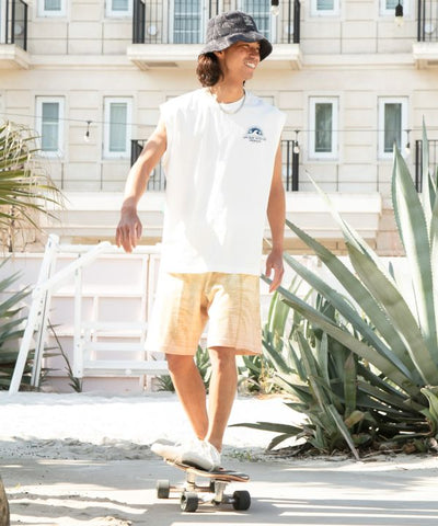 SURF＆Palms Quick Dry Men Tank by Kahiko - Ametsuchi