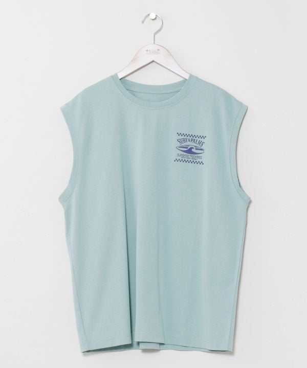 SURF＆Palms Quick Dry Men Tank by Kahiko - Ametsuchi