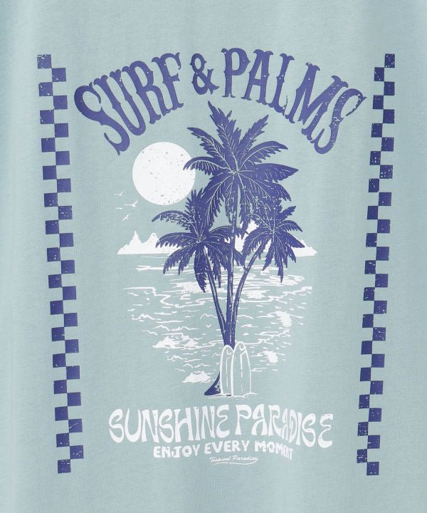 SURF＆Palms Quick Dry Men Tank by Kahiko - Ametsuchi