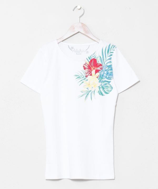 Botanical Glitter Cotton T-Shirt