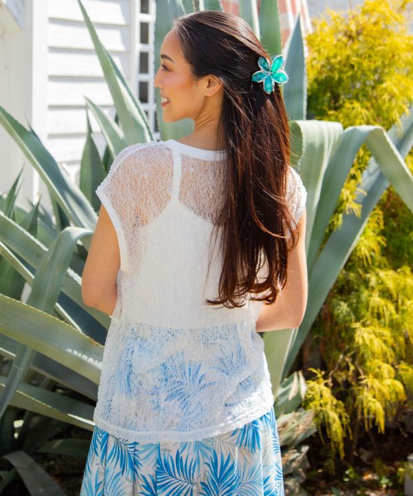 Stretch Lace Camisole Set by Kahiko - Ametsuchi