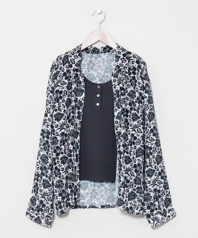 SURF＆Palms Crinkled Floral Layered Set by Kahiko - Ametsuchi
