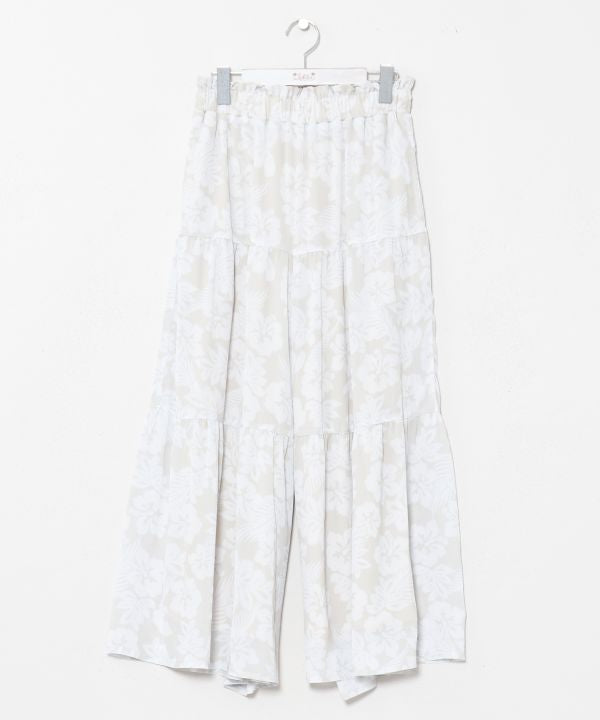 SURF＆Palms Hawaiian Crinkle Wide Pants by Kahiko - Ametsuchi