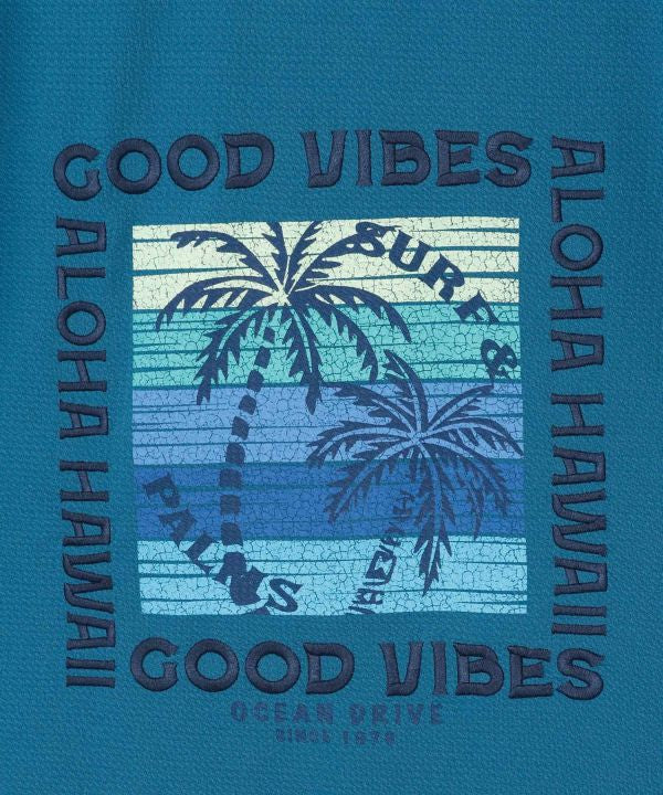SURF＆Palms Jacquard Surf Tank Top by Kahiko - Ametsuchi