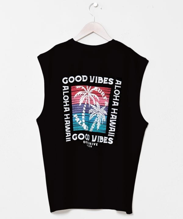 SURF＆Palms Jacquard Surf Tank Top