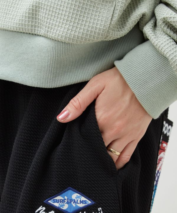 SURF＆Palms Jacquard Surf Shorts by Kahiko - Ametsuchi