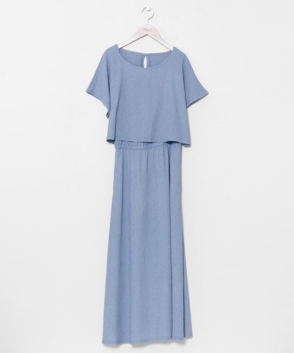 Seersucker Resort Dress Set