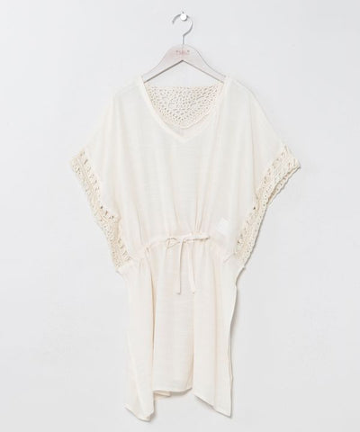 Crochet Lace Resort Top by Kahiko - Ametsuchi