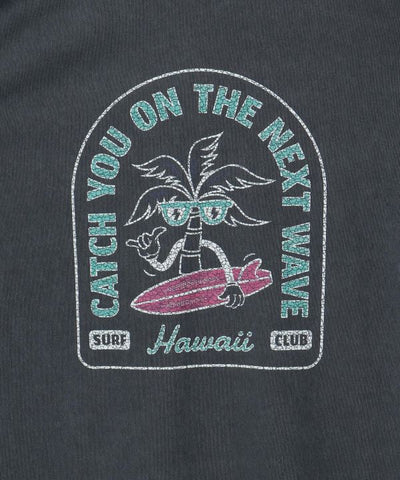 SURF＆Palms Pigment Palm Men T-Shirt by Kahiko - Ametsuchi