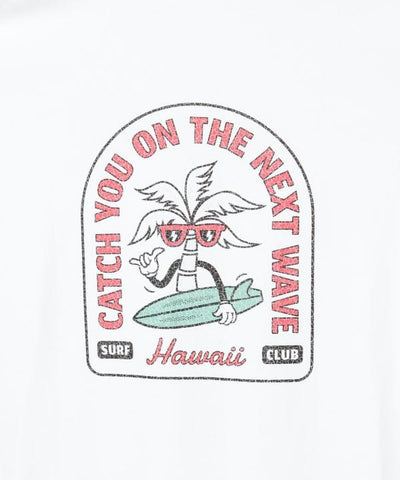 SURF＆Palms Pigment Palm Men T-Shirt by Kahiko - Ametsuchi
