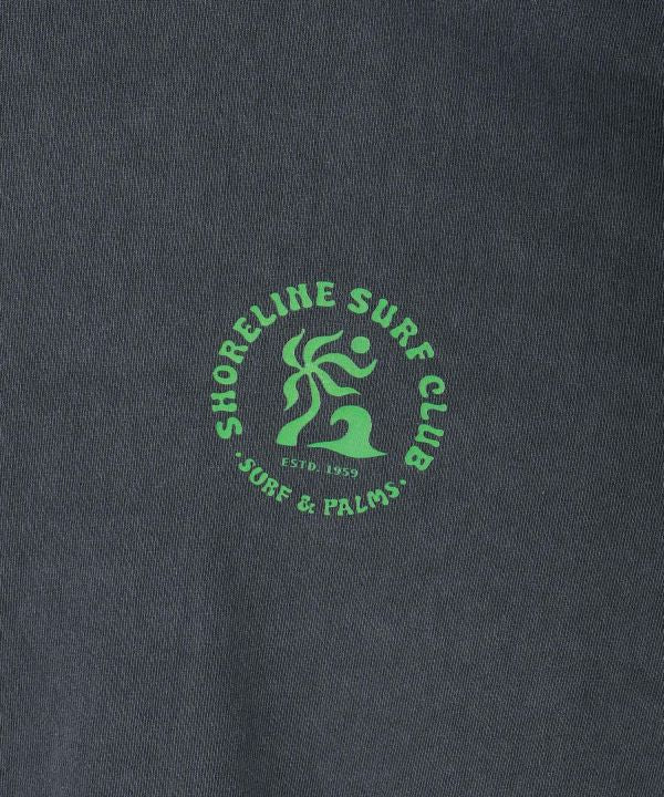 SURF＆Palms Pigment Palm Men T-Shirt by Kahiko - Ametsuchi