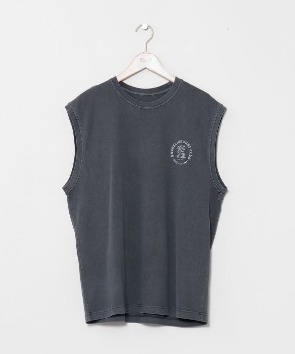 SURF＆Palms Pigment Palm Men Tank by Kahiko - Ametsuchi