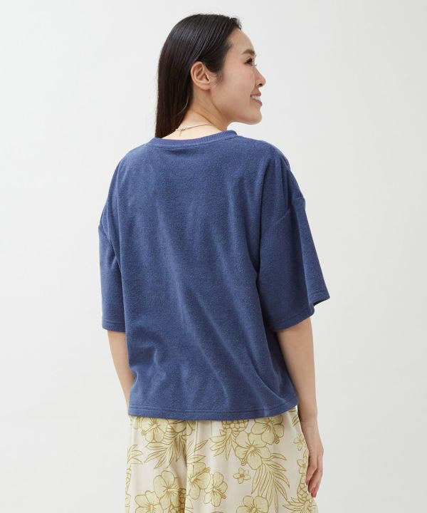 Hawaiian Pocket Pile T-Shirt by Kahiko - Ametsuchi