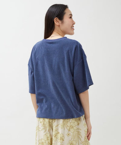 Hawaiian Pocket Pile T-Shirt by Kahiko - Ametsuchi