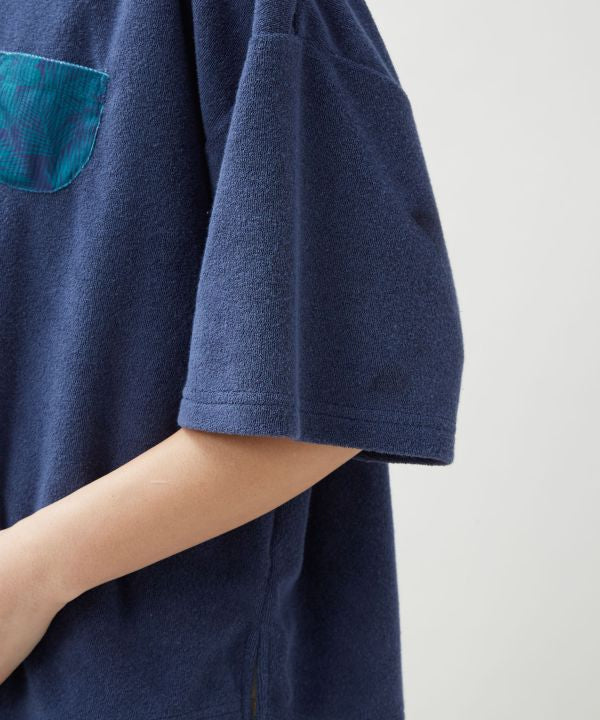 Hawaiian Pocket Pile T-Shirt by Kahiko - Ametsuchi