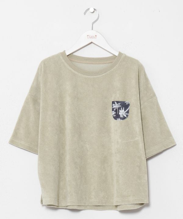 Hawaiian Pocket Pile T-Shirt