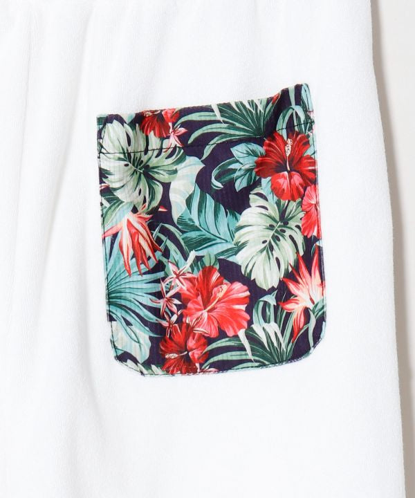Hawaiian Pocket Pile Shorts by Kahiko - Ametsuchi