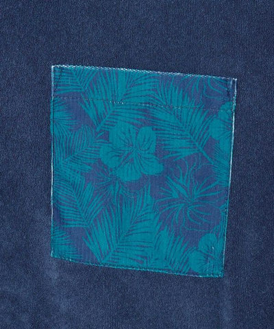Hawaiian Pocket Men T-Shirt by Kahiko - Ametsuchi