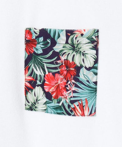 Hawaiian Pocket Men T-Shirt by Kahiko - Ametsuchi