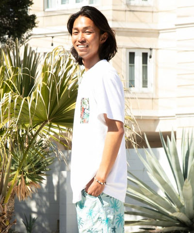 Hawaiian Pocket Men T-Shirt by Kahiko - Ametsuchi