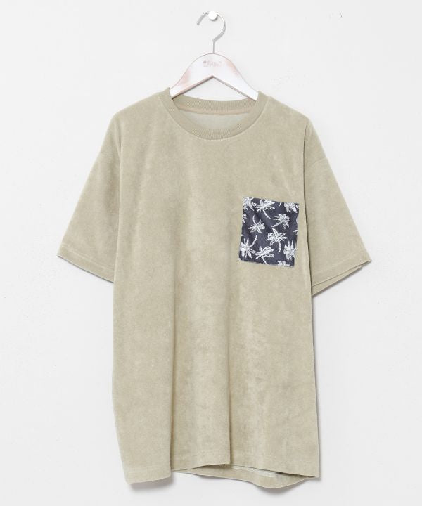 Hawaiian Pocket Men T-Shirt by Kahiko - Ametsuchi