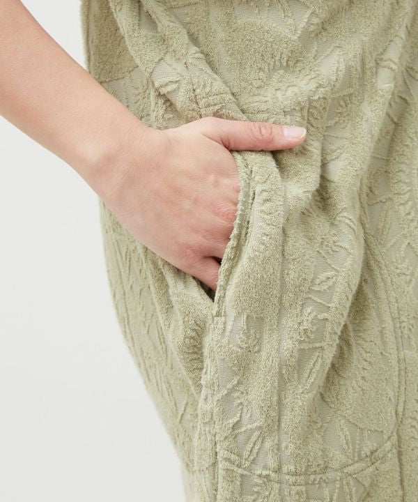 SURF＆Palms Printed Pile Resort Dress by Kahiko - Ametsuchi