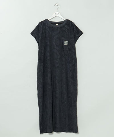 SURF＆Palms Printed Pile Resort Dress by Kahiko - Ametsuchi