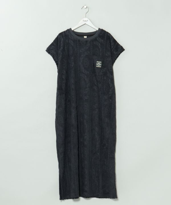SURF＆Palms Printed Pile Resort Dress