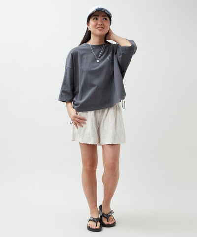 SURF＆Palms Printed Pile Resort Shorts by Kahiko - Ametsuchi