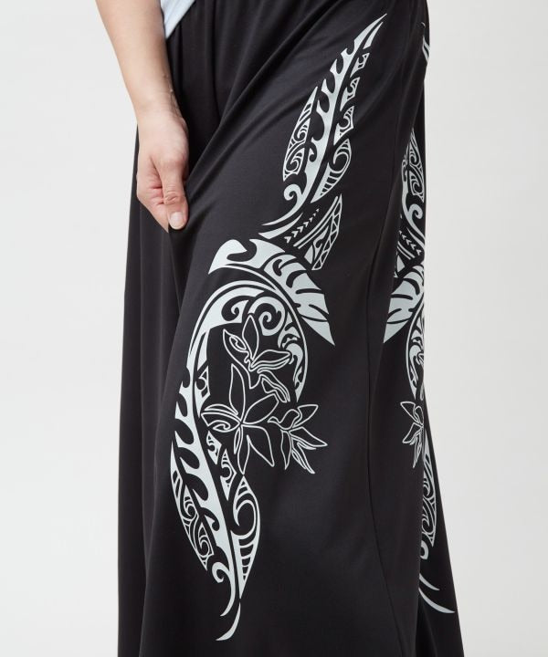 Hawaiian Motif Wide Pants by Kahiko - Ametsuchi