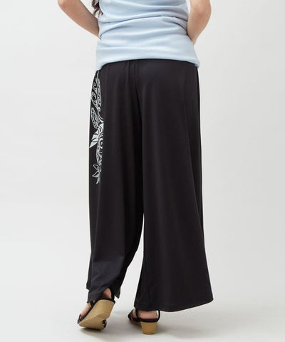 Hawaiian Motif Wide Pants by Kahiko - Ametsuchi