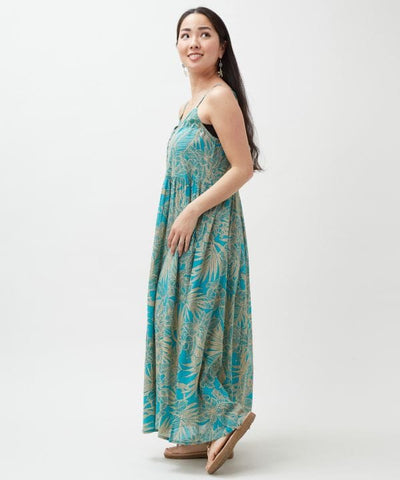 Botanical Hawaiian Camisole Dress by Kahiko - Ametsuchi