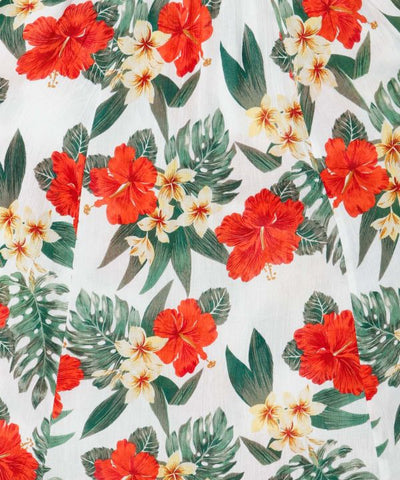 Botanical Hawaiian Resort Skirt by Kahiko - Ametsuchi