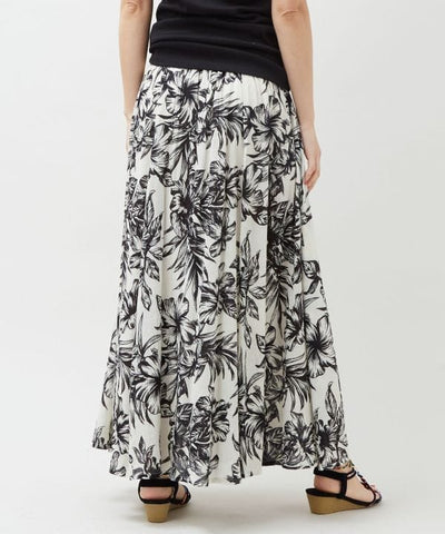 Botanical Hawaiian Resort Skirt by Kahiko - Ametsuchi