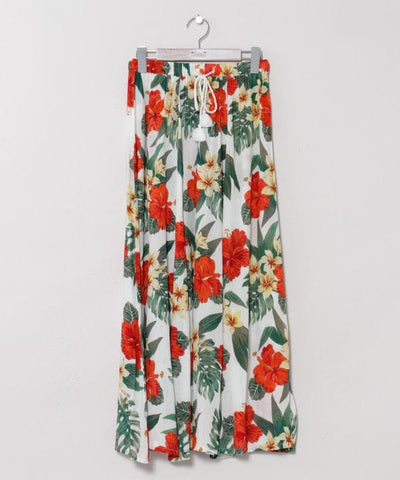 Botanical Hawaiian Resort Skirt by Kahiko - Ametsuchi