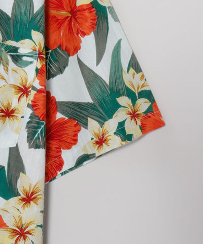 Botanical Hawaiian Open Shirt by Kahiko - Ametsuchi