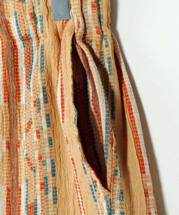 Beaded Embroidery Resort Shorts by Kahiko - Ametsuchi