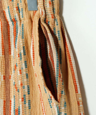 Beaded Embroidery Resort Shorts by Kahiko - Ametsuchi