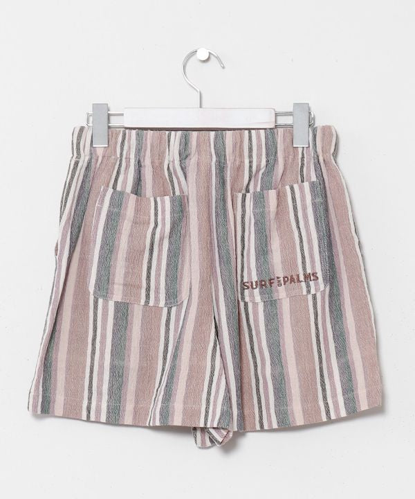 Beaded Embroidery Resort Shorts by Kahiko - Ametsuchi