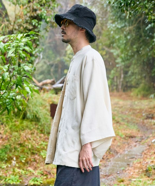 Katamigawari Modern Shirt by Kaya - Ametsuchi
