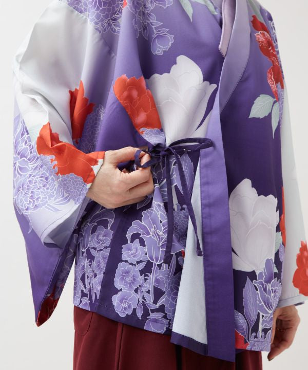 HANAKASUMI Kimono Style Haori by Kaya - Ametsuchi