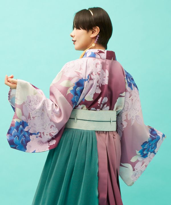 HANAKASUMI Kimono Style Haori by Kaya - Ametsuchi