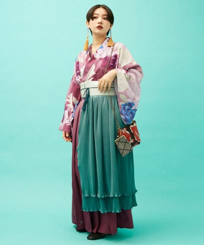 HANAKASUMI Kimono Style Haori by Kaya - Ametsuchi