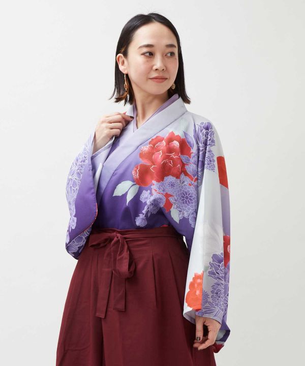 HANAKASUMI Kimono Style Haori by Kaya - Ametsuchi