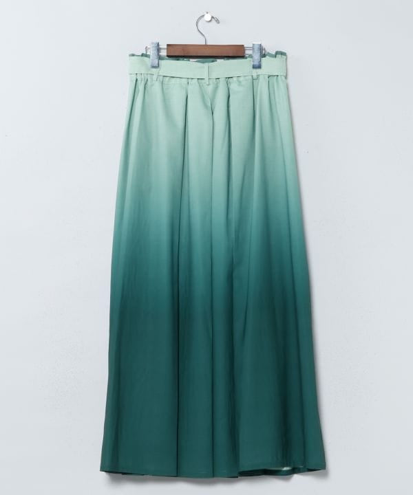 HANAGASUMI - Gradient Hakama Pleat Skirt by Kaya - Ametsuchi