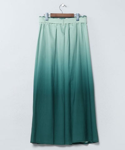 HANAGASUMI - Gradient Hakama Pleat Skirt by Kaya - Ametsuchi
